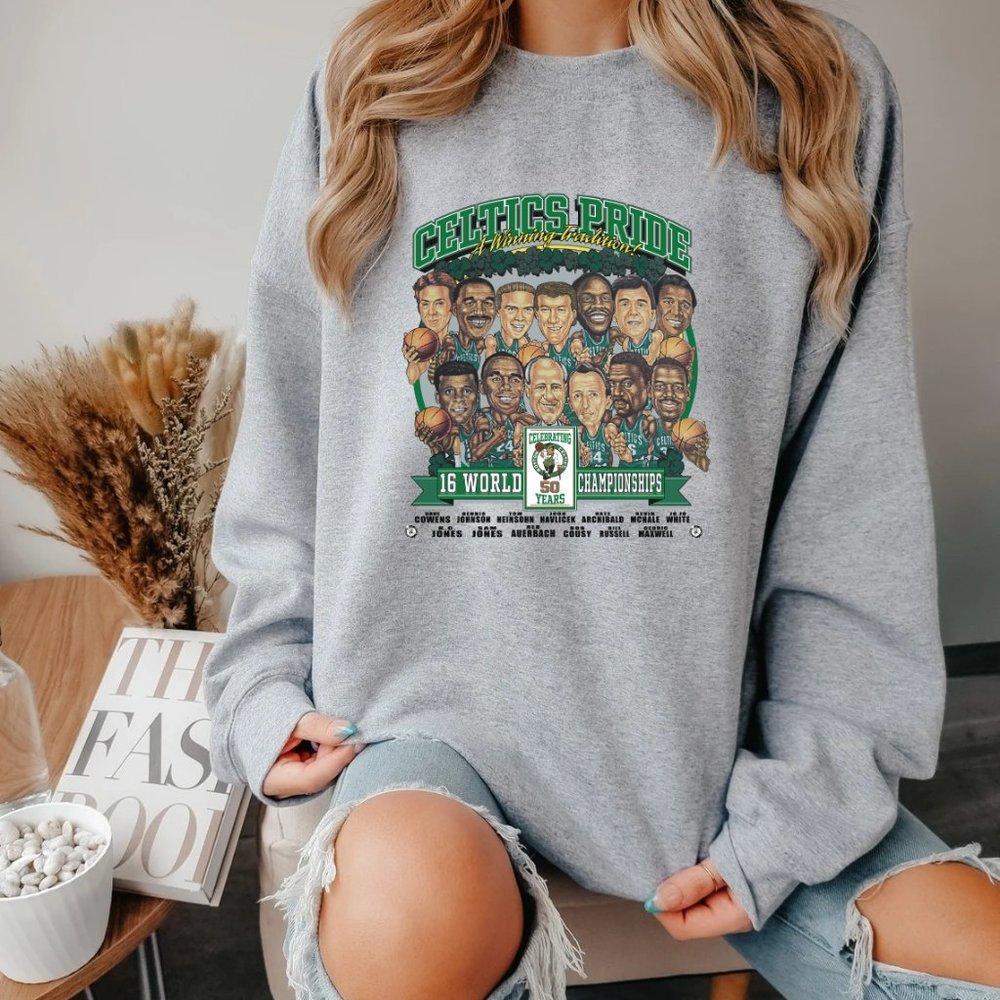 Boston Celtics Bill Russell Sweater